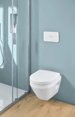 Öblítőtartály nyomólap, Villeroy&Boch ViConnect nyomólap, fehér 92249068