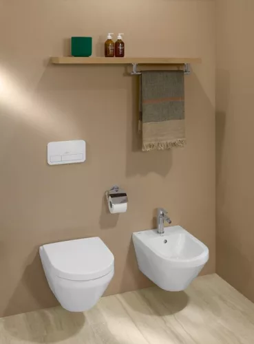 Öblítőtartály nyomólap, Villeroy&Boch ViConnect nyomólap, fehér 92249068