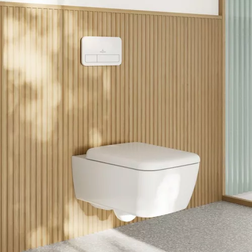 Öblítőtartály nyomólap, Villeroy&Boch ViConnect nyomólap, fehér 92249068