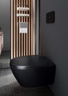 Öblítőtartály nyomólap, Villeroy&Boch ViConnect nyomólap, matt fekete 922490AN