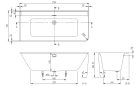 Kád, Villeroy&Boch Collaro kád 179x79 cm, balos UBA180COR9CL00VD01