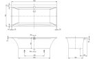 Kád, Villeroy&Boch Squaro Edge 12 kád 190x90 cm UBQ190SQE2DV-01