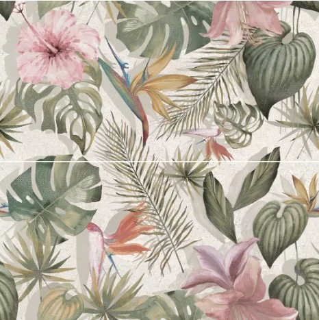 Dekorlap, Cleopatra Ceramica Gardenia Tableau Ret. 2x30x60