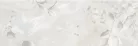 Dekorlap, Keros Quartz Floral Gris Matt Ret. 30x90