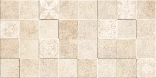 Csempe, Keros Texel Beige Cubik 30x60