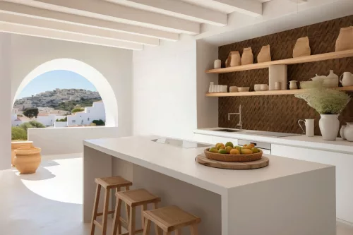 Csempe, Keros Wood Cuero Espiga 30x60