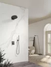 Falba süllyesztett csaptelep, Arezzo design Elegant zuhanyszett, gun metal AR-2095GM