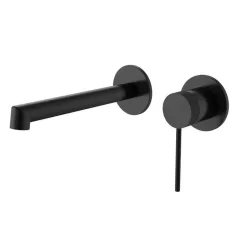   Falba süllyesztett csaptelep, Arezzo design Palmfield mosdó csaptelep, fekete AR-1103BL