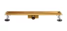 Padlóösszefolyó, Arezzo design 2in1 800 mm-es rozsdamentes acél folyóka, arany AR-800DBG