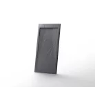Zuhanytálca,Arezzo design Stone pala hatás,öntött márvány zuhanytálca,antracit 120x90 AR-DYT129LA