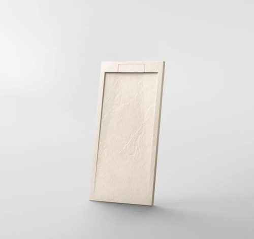 Zuhanytálca, Arezzo design Stone pala hatású,öntött márvány zuhanytálca,bézs 120x90 AR-DYT129LBG