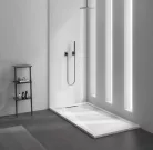 Zuhanytálca, Arezzo design Stone pala hatású,öntött márvány zuhanytálca,fehér 120x90 AR-DYT129LW