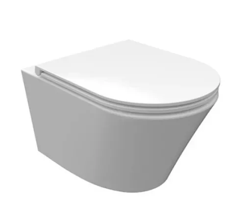 WC, Arezzo design Indiana perem nélküli, fali wc AR-100RV