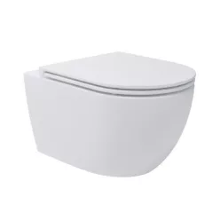 WC, Arezzo design Arizona perem nélküli, fali wc AR-701MW
