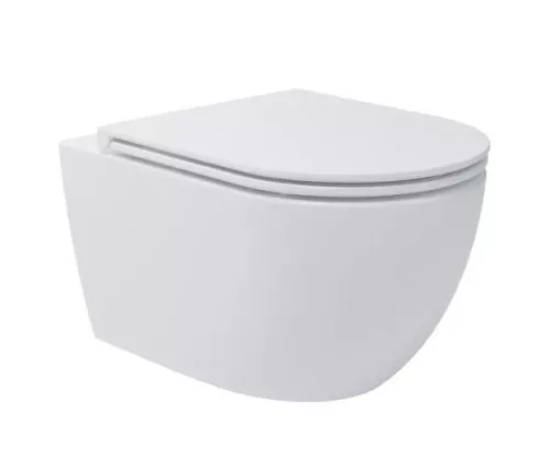 WC, Arezzo design Arizona perem nélküli, fali wc AR-701MW