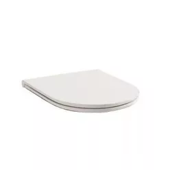   WC tető, Arezzo design Arizona Slim Soft Close lecsapódásgátló WC tető matt fehér AR-ASCSLIMMW