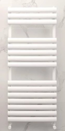 Egyenes radiátor, Arezzo design Moon White 1200x500 törölközőszárítós radiátor AR-M12050W