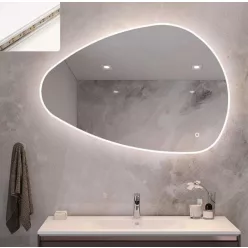   Fürdőszoba tükör, Arezzo design LED tükör 55x80 cm AR-M3090