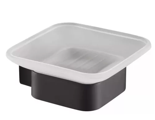 Szappantartó, Arezzo design Mono szappantartó, fekete AR-120021B