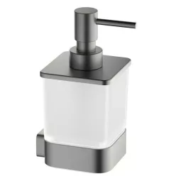   Szappanadagoló, Arezzo design Mono folyékony szappantartó, gun metal AR-120039GM