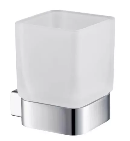 Pohártartó, Arezzo design Mono üveg pohár tartó, króm AR-120131C