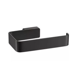   WC papír tartó, Arezzo design Mono WC papír tartó, fekete AR-120141B