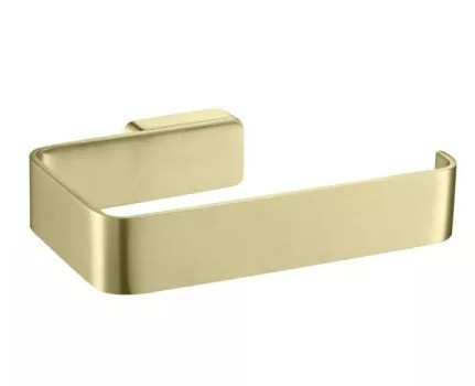 WC papír tartó, Arezzo design Mono WC papír tartó, szálcsiszolt arany AR-120141BG