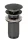Lefolyó, Arezzo design Click-clack lefolyó, gun metal AR-726GM