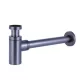Mosdószifon, Arezzo design Round mosdószifon, gun metal AR-220GM