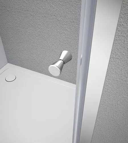 Zuhanyajtó, Aqualine Ugga zuhanyajtó 110x185 cm, átlátszó üveggel ATS110