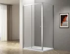 Zuhanykabin, Aqualine Ugga zuhanykabin 120x90 cm, átlátszó üveggel ATS120-02