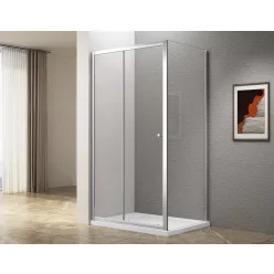   Zuhanykabin, Aqualine Ugga zuhanykabin 120x90 cm, átlátszó üveggel ATS120-02