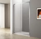 Zuhanyajtó, Aqualine Ugga zuhanyajtó 140x185 cm, átlátszó üveggel ATS140