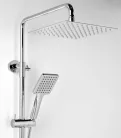 Zuhanyszett, Sapho Cubemix zuhanyoszlop csapteleppel, króm CM139