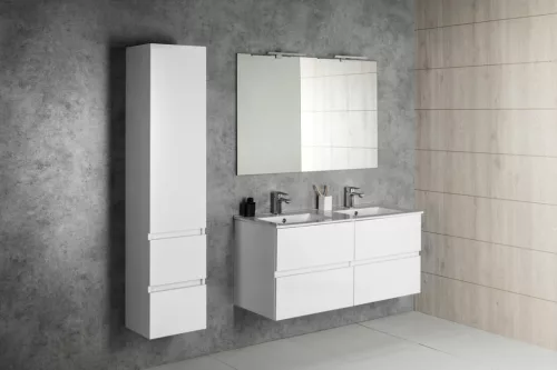 Alsó szekrény, Aqualine Paneda mosdótartó szekrény, 119x55x45,2 cm PN212
