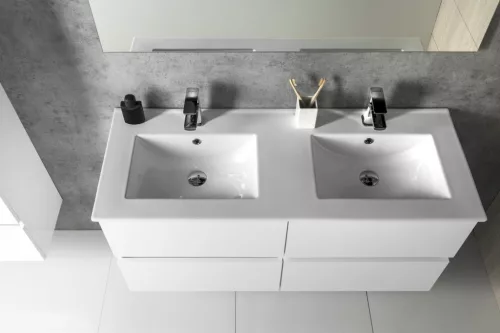 Alsó szekrény, Aqualine Paneda mosdótartó szekrény, 119x55x45,2 cm PN212