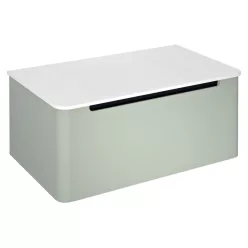   Alsó szekrény, Sapho Kerala mosdótartó szekrény 80x35x47,5 cm verde KR080-4444