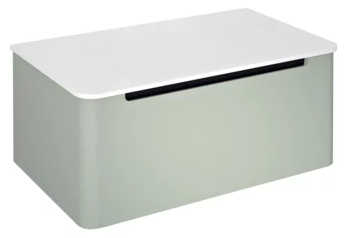 Alsó szekrény, Sapho Kerala mosdótartó szekrény 80x35x47,5 cm verde KR080-4444