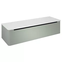   Alsó szekrény, Sapho Kerala mosdótartó szekrény 140x35x47,5 cm verde KR140-4444