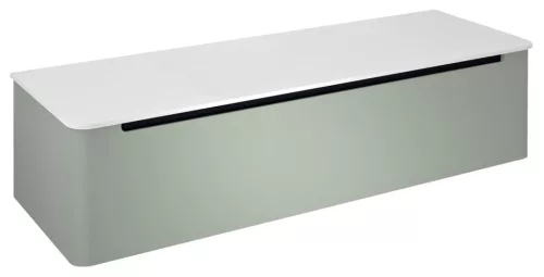 Alsó szekrény, Sapho Kerala mosdótartó szekrény 140x35x47,5 cm verde KR140-4444