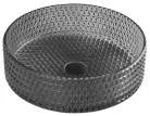 Mosdó, Sapho Beauty Maragua üvegmosdó 39,5 cm fekete TY214