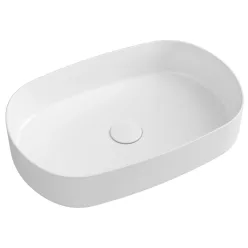   Mosdó, Sapho Infinity Oval kerámia mosdó 55x36 cm 10NF65055