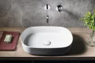 Mosdó, Sapho Infinity Oval kerámia mosdó 55x36 cm 10NF65055