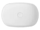 Mosdó, Sapho Infinity Oval kerámia mosdó 55x36 cm 10NF65055