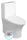 WC, Sapho Bruckner Leon rimless, monoblokkos wc, fehér 201.437.4