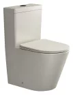 WC, Sapho Paco rimless, monoblokkos wc, elefántcsont PC1012WRBE