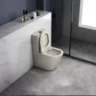 WC, Sapho Paco rimless, monoblokkos wc, elefántcsont PC1012WRBE