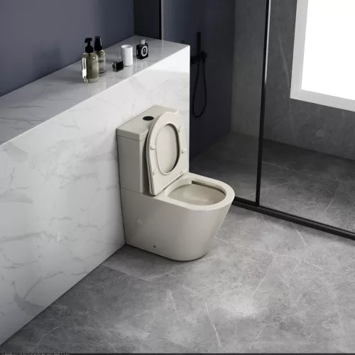 WC, Sapho Paco rimless, monoblokkos wc, elefántcsont PC1012WRBE