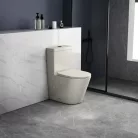 WC, Sapho Paco rimless, monoblokkos wc, elefántcsont PC1012WRBE