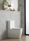 WC, Sapho Infinity rimless, monoblokkos wc, fehér PC105WR